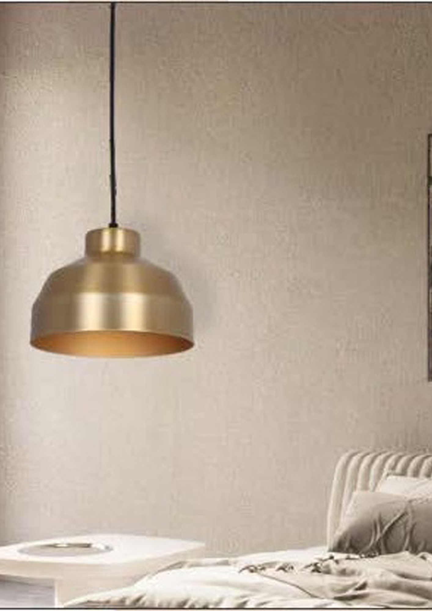 Beyond Lights - Brass Pendant Lamp- GL